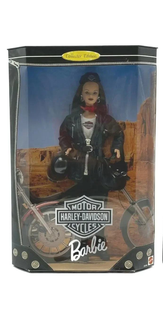 Original 1998 Harley Davidson BARBIE DOLL -Mattel-Collector Edition-NEW!
